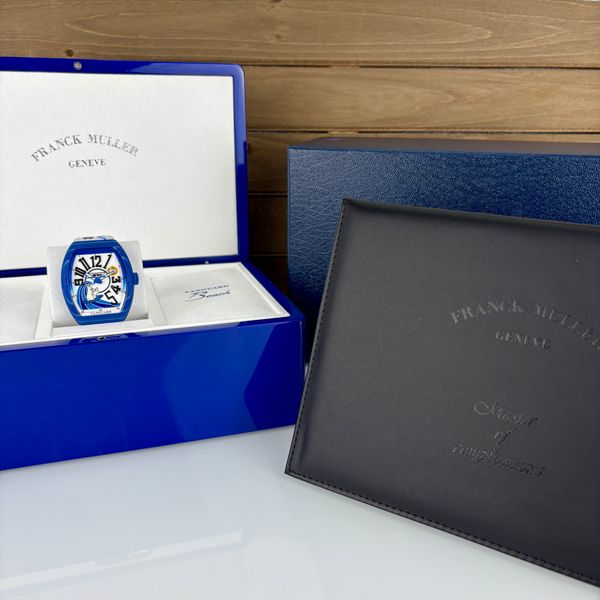 Franck Muller Vanguard V 41 SC DT BEACH FR2 BU BL GF BLC NR